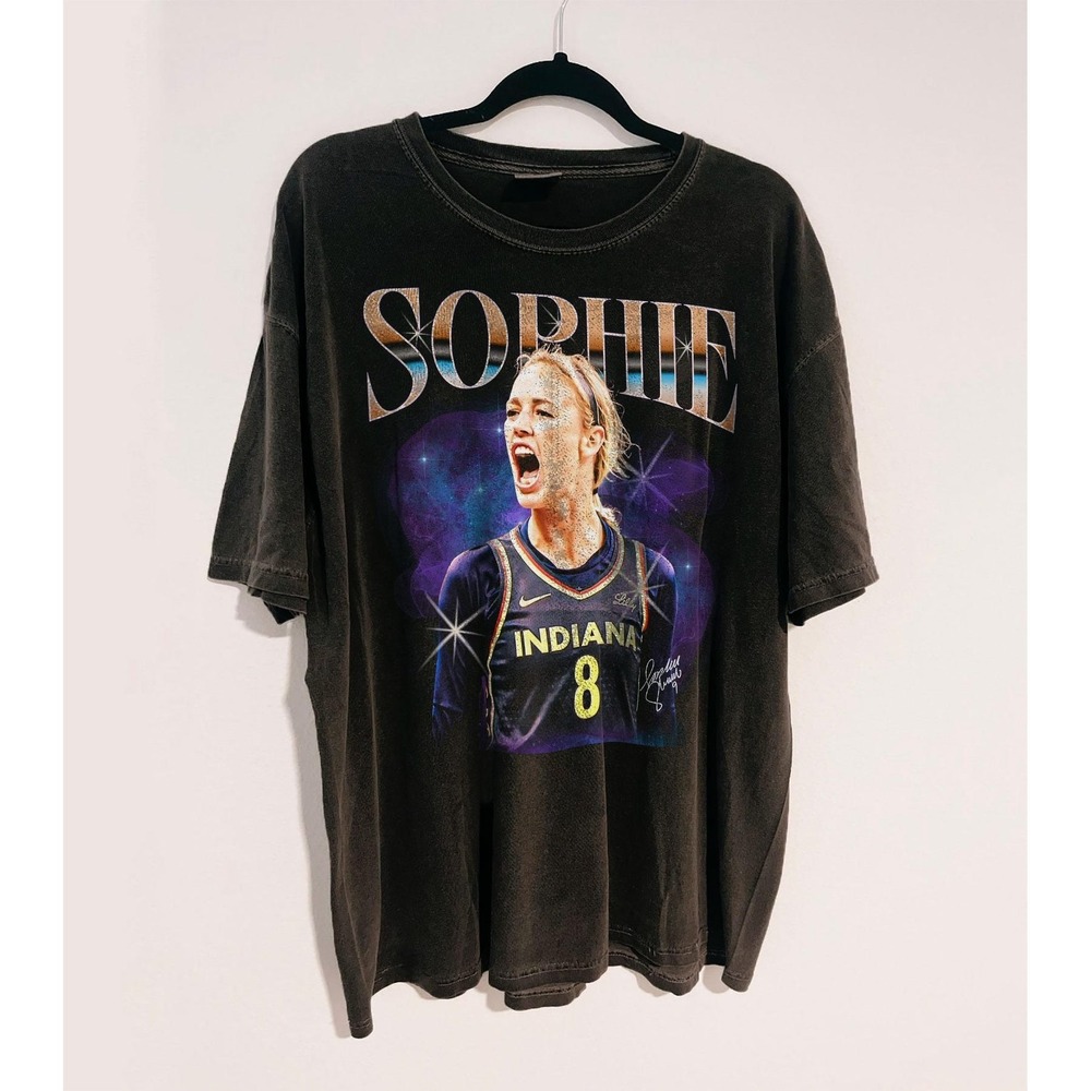 Retro Sophie Cunningham Shirt  Indiana Basketball Tee